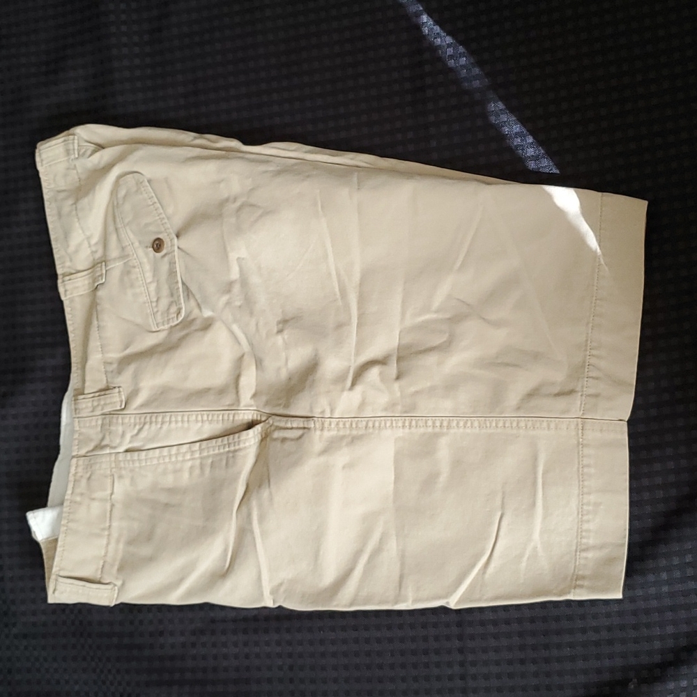 American Living, cotton, tan, khaki, shorts, size 38